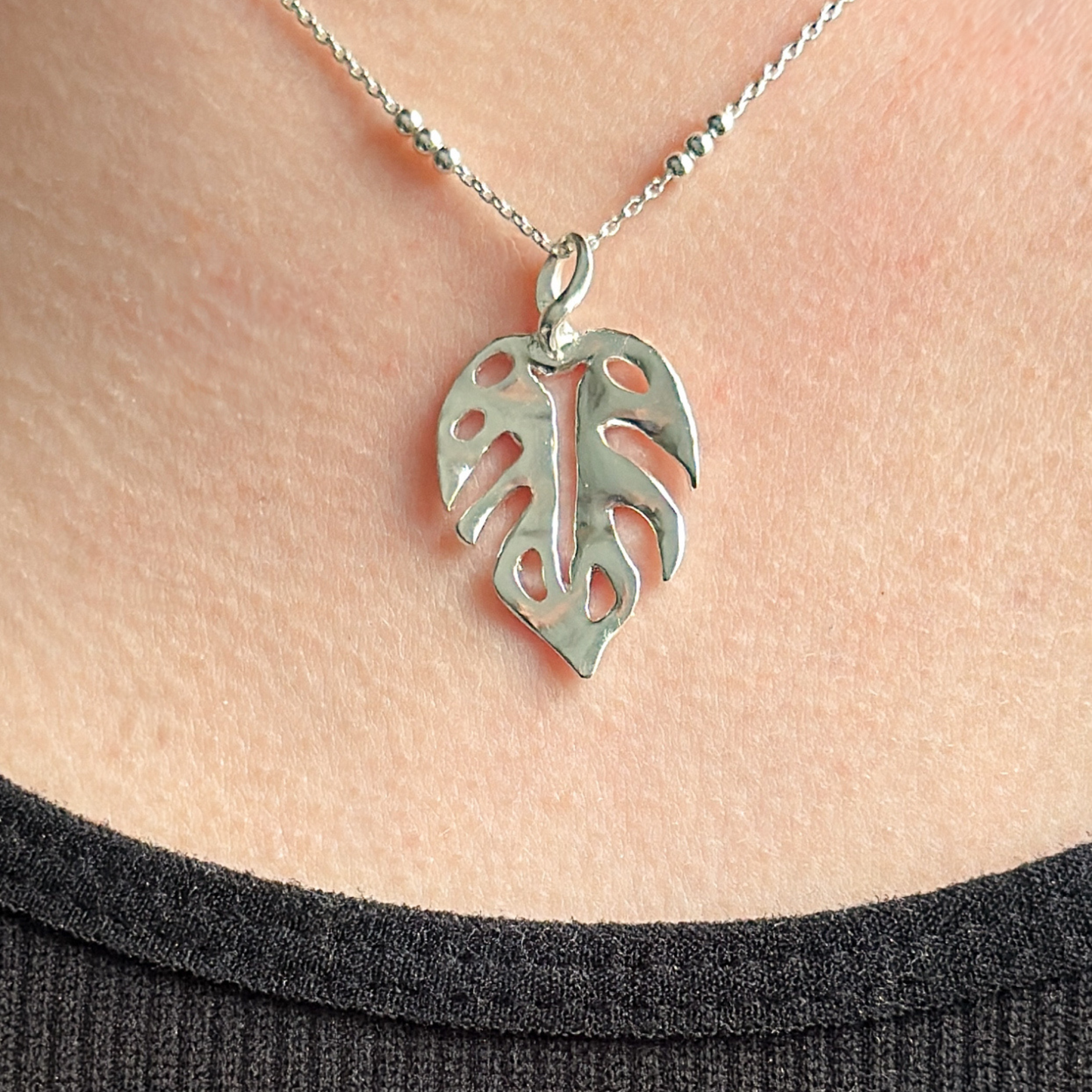 Coastal Leaf Necklace