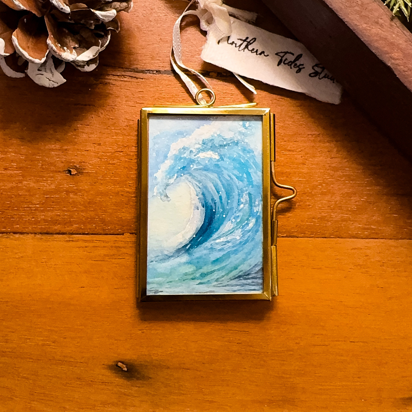Ocean Wave Ornament