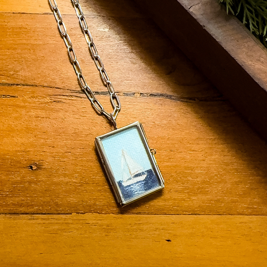 Sailboat Pendant Necklace