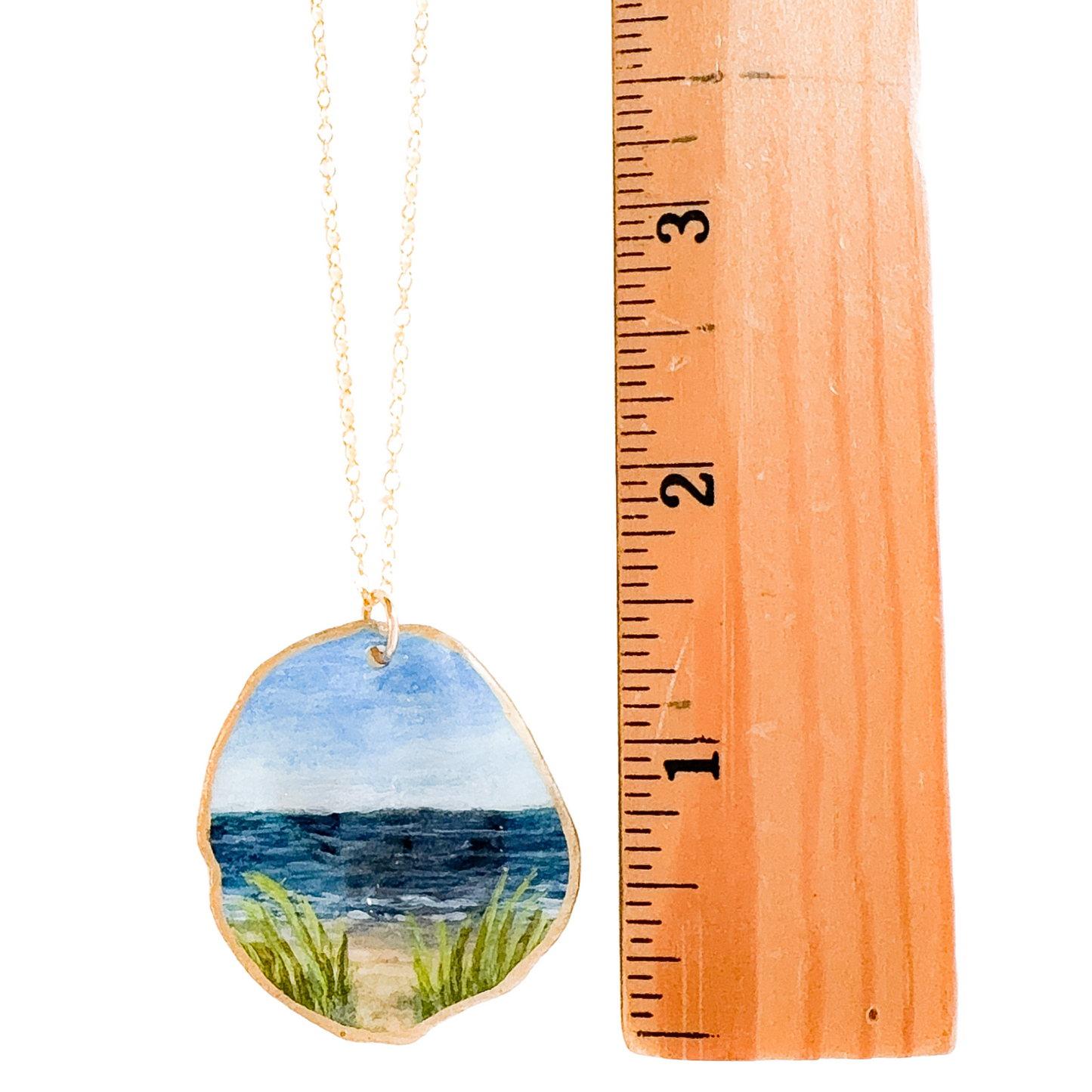 Seascape Oyster Necklace