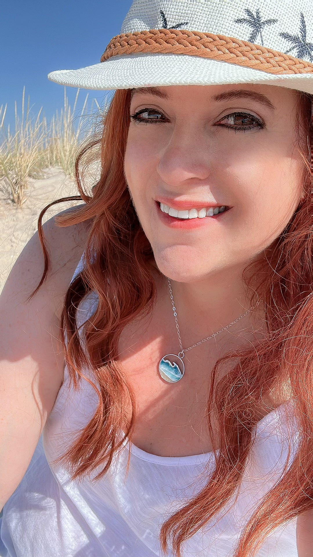 “Waves of Life" Ocean Sterling Silver Necklace