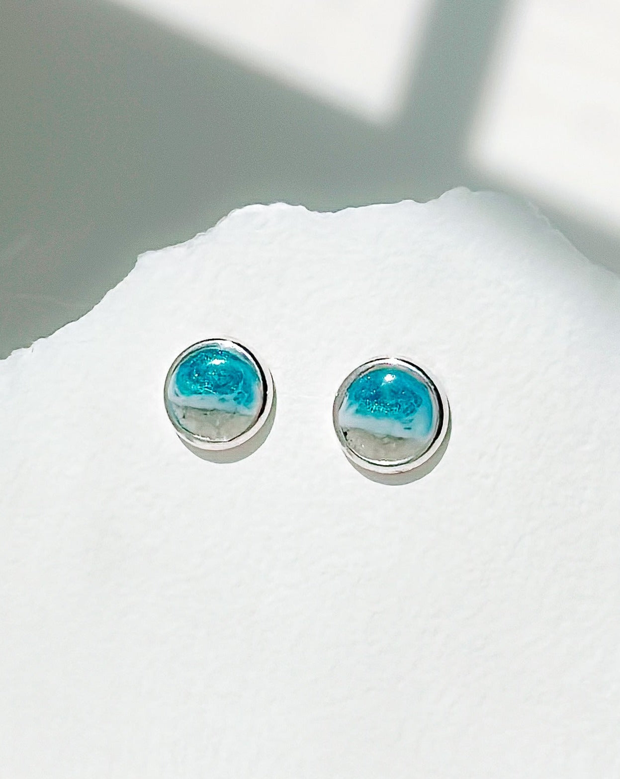 “Beachcomber” Sterling Silver Earrings