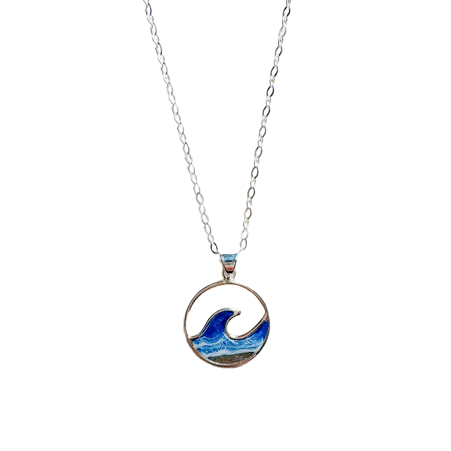 "Wild Waves" Sterling Silver Necklace