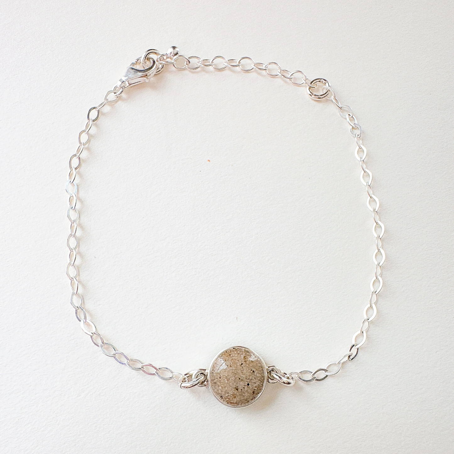 Dome of the Ocean Sterling Silver Chain Bracelet