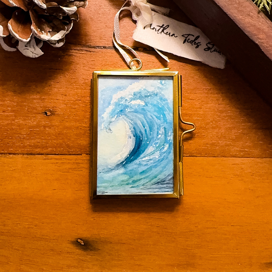 Ocean Wave Ornament