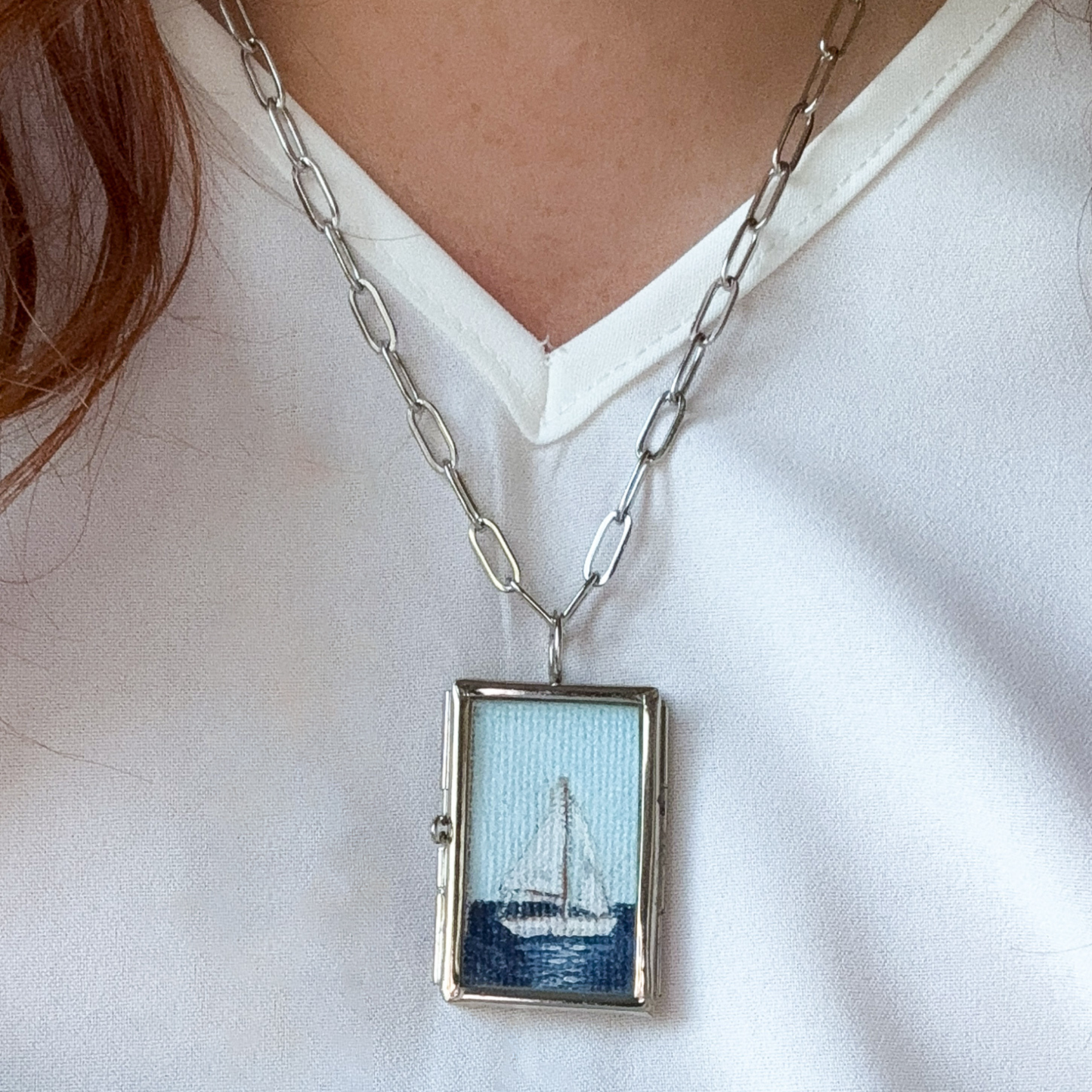 Sailboat Pendant Necklace