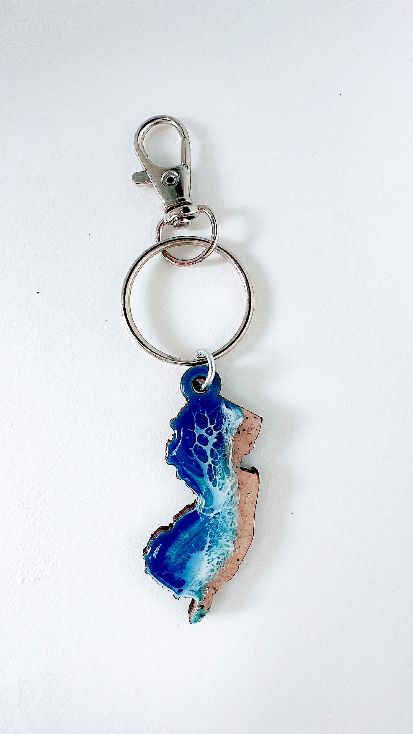 “Catch the Waves” Wooden Key Chains
