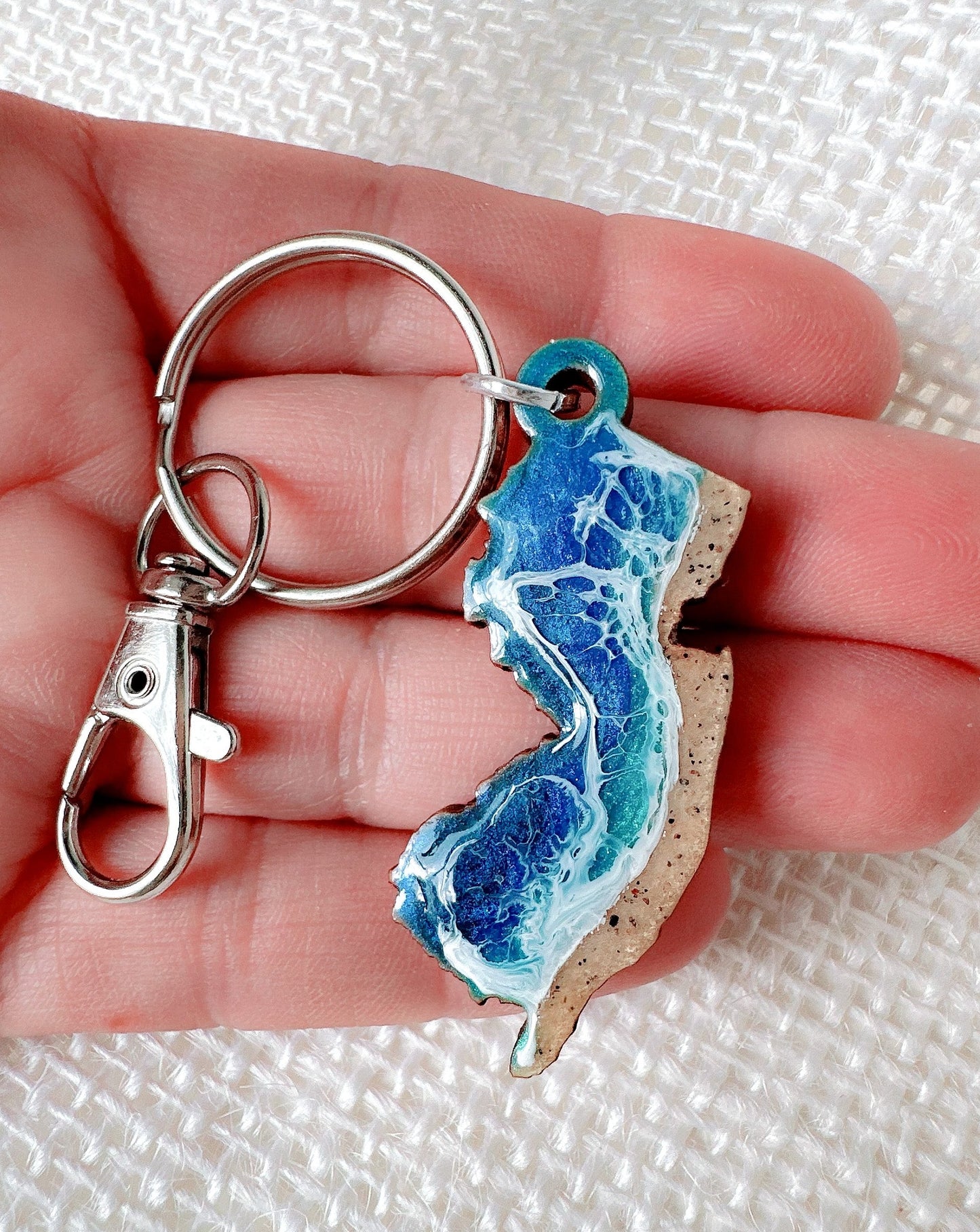 PRE-ORDER “Catch the Waves” Wooden Key Chains