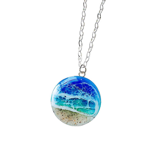 "Solace of the Sea" Ocean Necklace